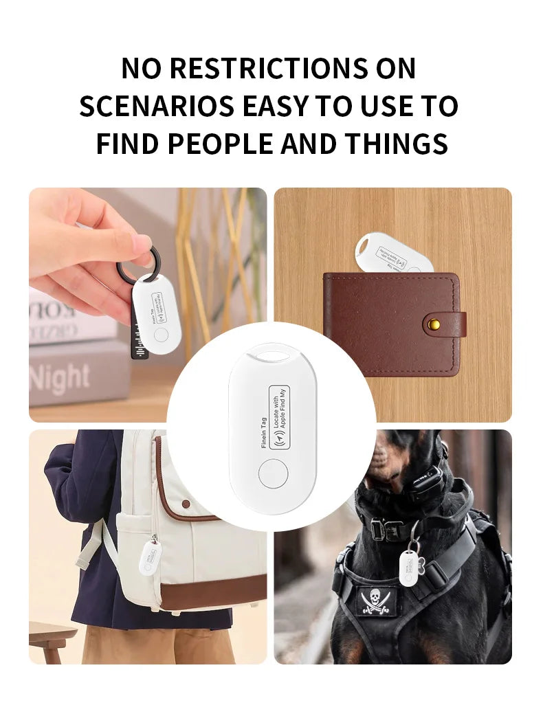 Mini GPS Tracker Works with iOS Find My APP