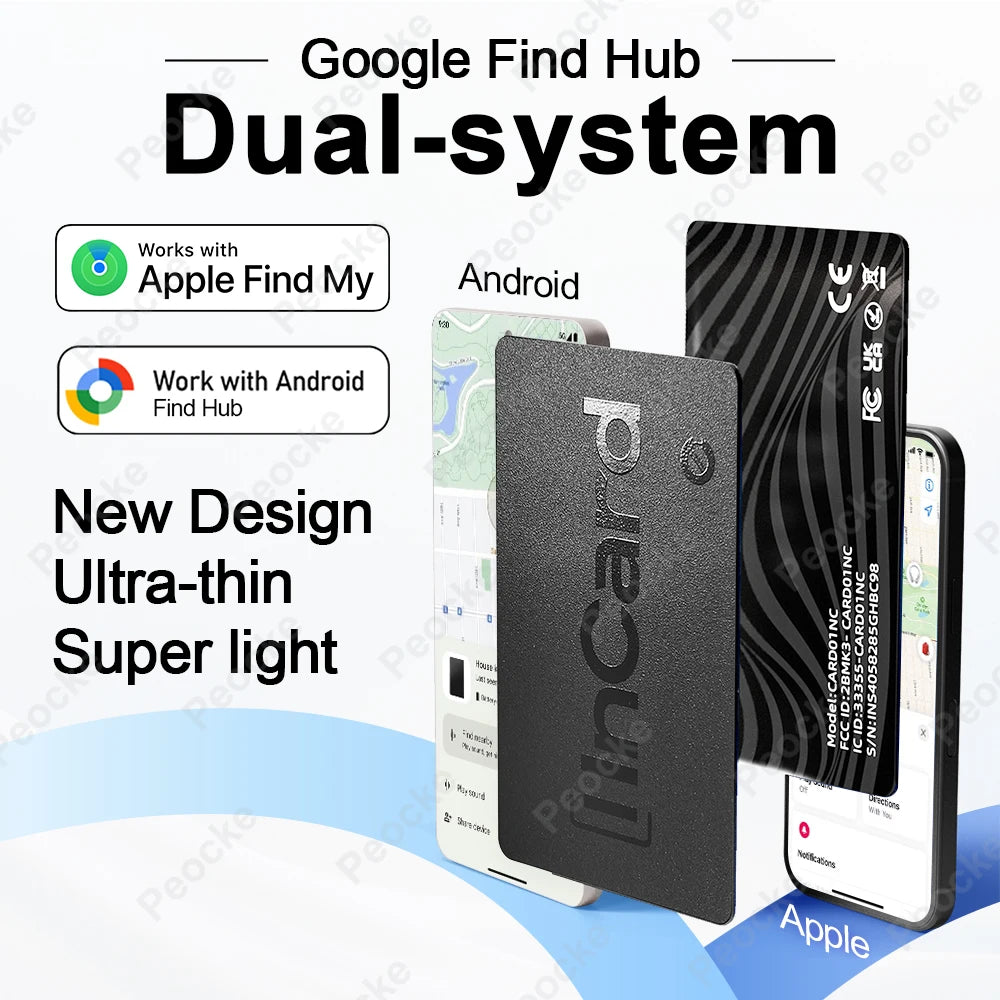 Wallet Anti-loss Card Location Tracking GPS