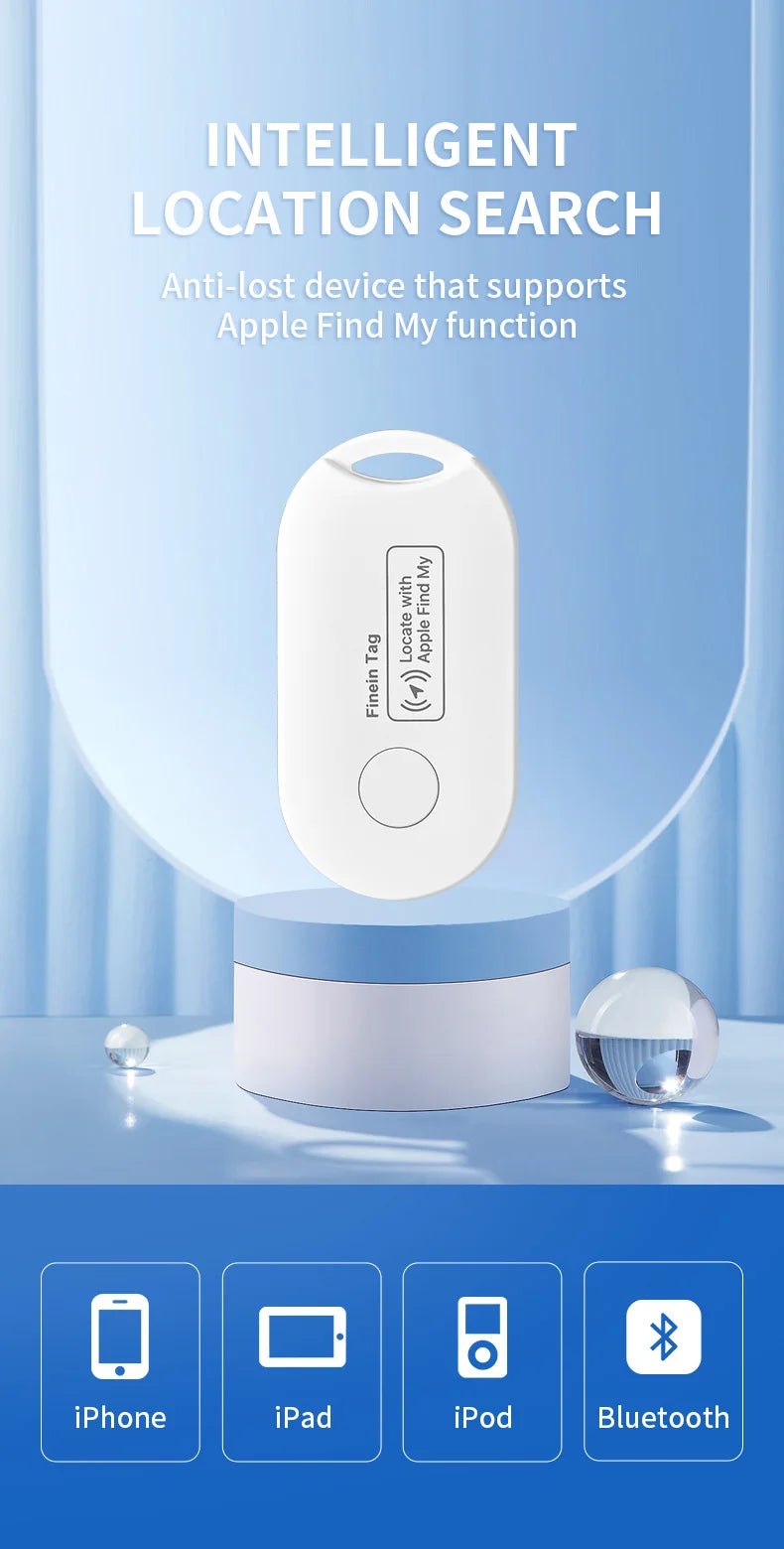 Mini GPS Tracker Works with iOS Find My APP