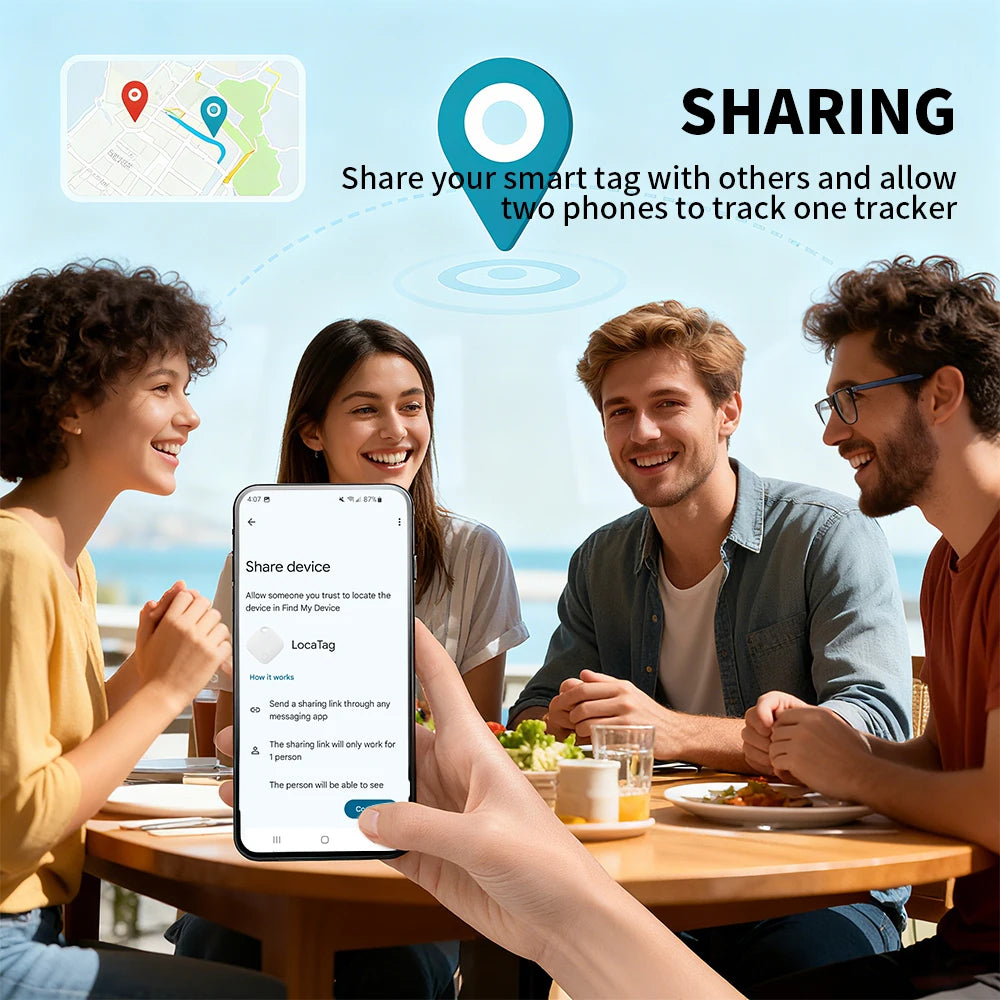 Smart tracking device for Android