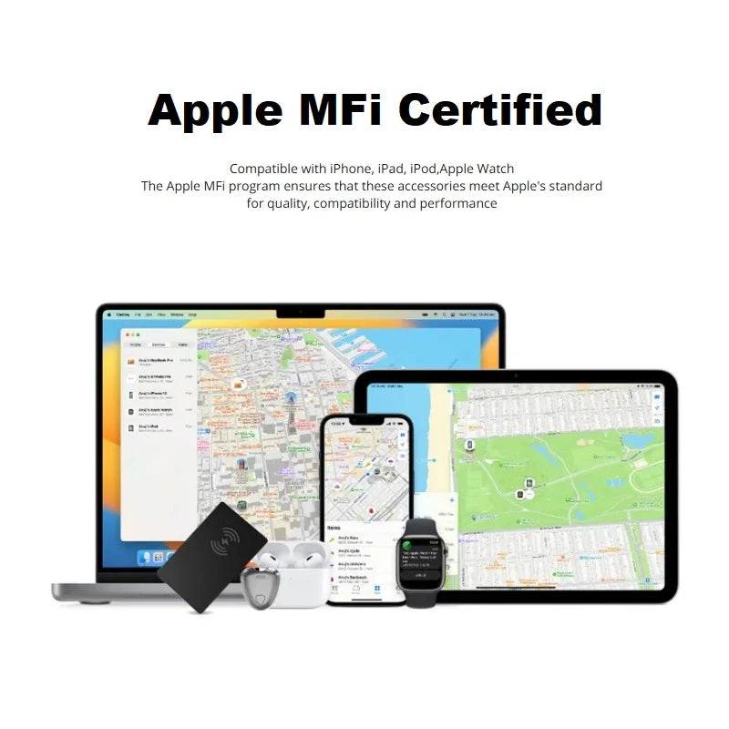 Ultra-Slim Smart Wallet Tracker Card