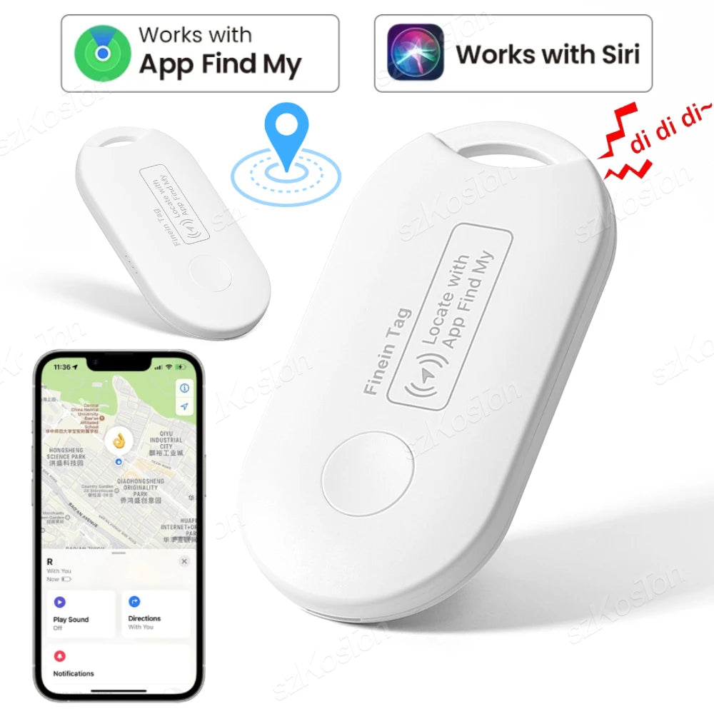 Mini GPS Tracker Works with iOS Find My APP